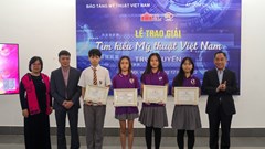 Trao giải chương trình “Tìm hiểu mỹ thuật Việt Nam”