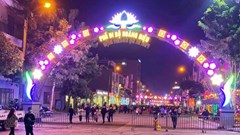 Phố đi bộ Hoàng Diệu- điểm nhấn độc đáo thu hút du khách đến Lai Châu