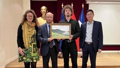 Trưng bày những tác phẩm nghệ thuật của vua Hàm Nghi sáng tác trong thời gian lưu đày