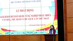 Tôn vinh những tác phẩm báo chí xuất sắc về sự nghiệp phát triển Văn hoá, Thể thao và Du lịch