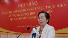Bàn về bộ tiêu chí đánh giá việc thực hiện xây dựng xã hội học tập