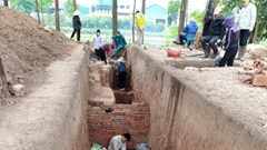 Kết quả khai quật khảo cổ học di tích thành cổ Luy Lâu năm 2022: Những bí ẩn của tòa thành cổ dần lộ diện