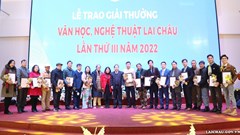 38 tác phẩm đoạt Giải thưởng văn học, nghệ thuật Lai Châu lần thứ III