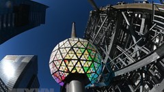 Mỹ: Gần 1 triệu người đón Năm mới ở Quảng trường Thời đại