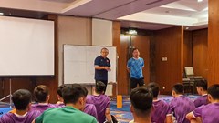 Tuyển Việt Nam tập hồi phục ngày đầu ở Indonesia