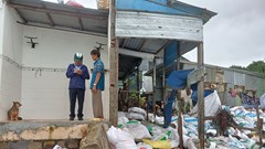 Cuộc sống của người dân ở Cồn Nhất Trí bị đe dọa nghiêm trọng