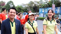 Vinataxi đồng hành cùng Chương trình Đi bộ từ thiện Đinh Thiện Lý lần thứ 18 năm 2023