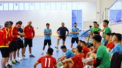Tuyển Futsal Việt Nam tập trung chuẩn bị cho vòng loại giải châu Á