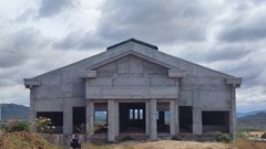 Xây chợ xã Ia Le, huyện Chư Pưh (Gia Lai): Sau hơn 5 năm vẫn dở dang