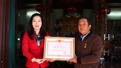 Quảng Ninh trao tặng danh hiệu “Nghệ nhân nhân dân" lĩnh vực di sản văn hóa phi vật thể