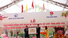 Bình Định: Di tích lịch sử Dốc Cát được xếp hạng cấp tỉnh