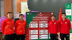 Xác định các cặp đấu giữa Việt Nam và Indonesia tại trận Play-off Davis Cup nhóm II