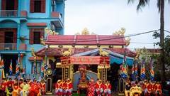 Độc đáo lễ hội cầu ngư ở làng biển Cảnh Dương