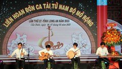 Khai mạc Liên hoan Đờn ca tài tử Nam Bộ tỉnh Long An mở rộng năm 2023