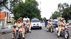 Kiên Giang ra quân xây dựng văn hóa giao thông an toàn