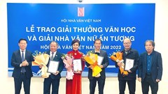 Trao giải thưởng văn học Hội Nhà văn Việt Nam năm 2022