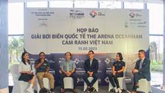 Lần đầu tiên tổ chức Giải Bơi biển quốc tế tại Việt Nam