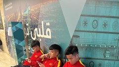 Tuyển U20 Việt Nam đã tới Saudi Arabia, bắt đầu chuyến tập huấn