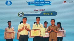 Sinh viên TP.HCM giành giải Nhất Hội thi “Thủ lĩnh sinh viên” toàn quốc
