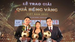 Văn Quyết, Huỳnh Như giành Quả bóng vàng Việt Nam 2022