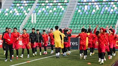 U20 Việt Nam trở lại tập luyện, chuẩn bị cho trận đấu với U20 Qatar