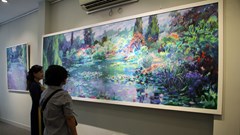 Triển lãm “Sứ giả hội họa” tưởng nhớ danh tài hội hoạ Nguyễn Trí Minh