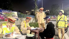 5 ngày ra quân, xử lý hơn 100 trường hợp vi phạm nồng độ cồn