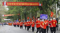 Ngày chạy Olympic vì sức khỏe toàn dân Hải Phòng năm 2023