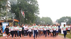 1.500 người tham gia Ngày chạy Asian Games Fun Run