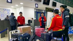 U20 Việt Nam lên đường về nước sau hành trình tại giải châu Á