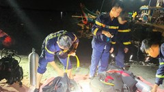 Tìm kiếm 2 vợ chồng mất tích trên sông Hiếu