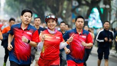 2.500 người tham gia Ngày chạy Olympic khối các đơn vị trực thuộc Bộ Công an