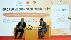 Giao lưu về cuốn sách “Người thầy”cuả Thượng tướng Nguyễn Chí Vịnh