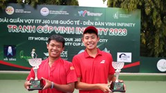 Việt Nam đoạt 2 chức vô địch tại giải quần vợt trẻ quốc tế ở Tây Ninh