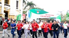 Phát động Ngày chạy Olympic vì sức khoẻ toàn dân