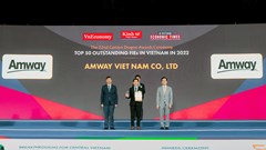 Amway Việt Nam được vinh danh là doanh nghiệp FDI tiên phong trong lĩnh vực chuyển đổi số