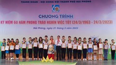Hải Phòng tuyên dương 60 "Dũng sĩ nghìn việc tốt" tiêu biểu
