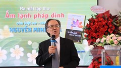 Ra mắt tập thơ “Ấm lạnh pháp đình” của luật sư Nguyễn Minh Tâm