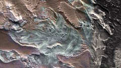 Phát hiện dấu tích của sông băng cổ đại trên sao Hỏa