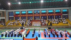 Khai mạc Giải vô địch Karate miền Bắc lần thứ III tại Điện Biên