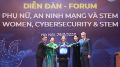 Khai mạc Diễn đàn quốc tế “Phụ nữ, An ninh mạng và STEM"