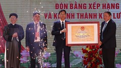 Lễ đón Bằng xếp hạng Di tích lịch sử quốc gia và khánh thành Khu lưu niệm Nguyễn Thiện Thuật