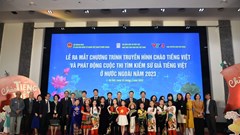 Ra mắt chương trình “Chào tiếng Việt” cho người Việt ở nước ngoài