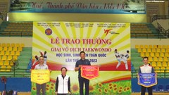 TP.Hồ Chí Minh giành giải Nhất toàn đoàn tại Giải vô địch Taekwondo học sinh, sinh viên toàn quốc
