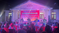 Quảng Bình: Biểu diễn văn nghệ, chiếu phim lưu động tuyên truyền kỷ niệm 80 năm Đề cương về văn hóa Việt Nam