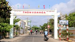 Bổ sung danh hiệu xã, phường, thị trấn tiêu biểu vào các danh hiệu về văn hóa