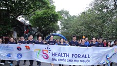 Nhiều hoạt động hưởng ứng Ngày sức khỏe thế giới