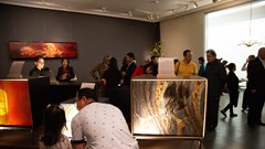 Dòng chảy sơn mài Việt trong không gian thiết kế đương đại