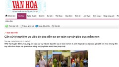 Phản hồi của UBND huyện Bến Lức về vụ đe dọa đến sự an toàn của cơ sở giáo dục mầm non