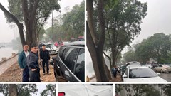 Hành vi chọc thủng lốp xe hàng loạt ô tô tại khu vực hồ Linh Đàm là vi phạm pháp luật